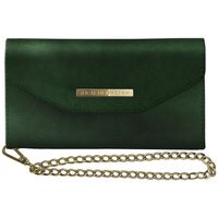 iDeal of Sweden Mayfair Clutch Velvet iPhone Xs Max - Vert