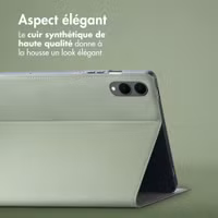 Accezz Coque tablette Classic Samsung Galaxy Tab S11 Ultra - Vert