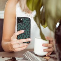 imoshion Coque Design Samsung Galaxy S23 Ultra - Léopard - Vert / Noir