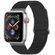 imoshion Bracelet en cuir magnétique Apple Watch Series 1-9 / SE - 38/40/41 mm / Series 10 - 42 mm - Noir