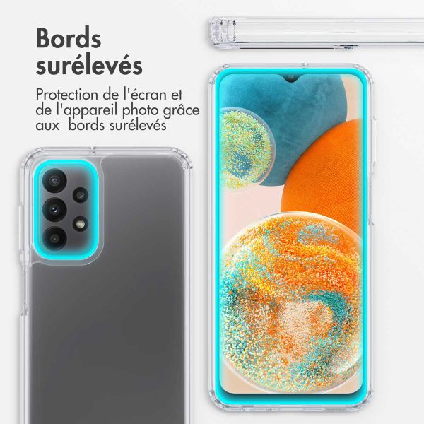 imoshion ﻿Coque Stand Samsung Galaxy A23 (5G) - Transparent