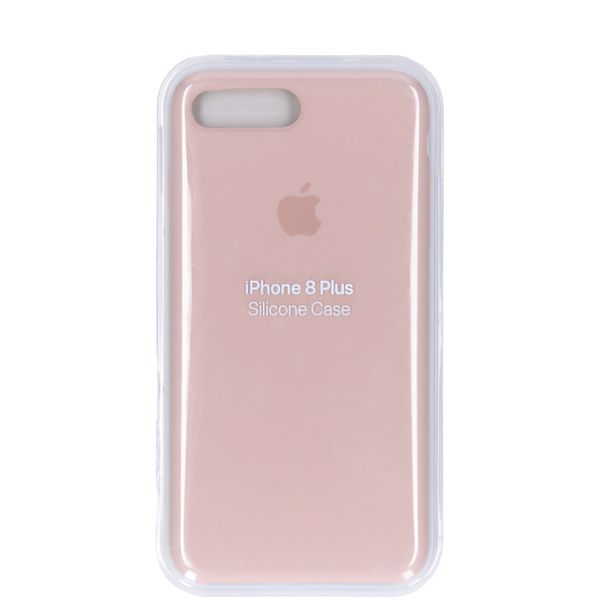 Apple Coque en silicone Apple iPhone 8 Plus / 7 Plus - Pink Sand