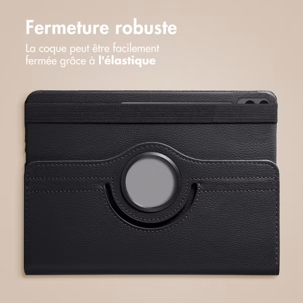 imoshion Coque tablette rotatif à 360° Samsung Galaxy Tab S11 Ultra - Noir