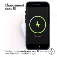 imoshion Coque Brushed Apple iPhone 16e - Bleu foncé