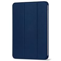 Decoded Textured Sillicon Slim Cover iPad 10 (2022) 10.9 pouces - Navy Peony