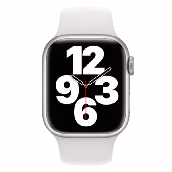 Apple Bracelet Sport Apple Watch Series 1 t/m 9 / SE (38/40/41 mm) | Series 10 / 11 (42 mm) - White