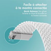 imoshion Bracelet tissée en nylon - Connexion universelle 22 mm - Blanc