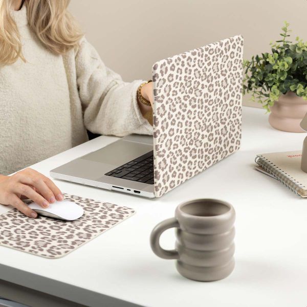 Selencia Coque Laptop Sabi Apple MacBook Air 13 pouces (2018-2020) - Soft Ivory