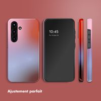 Selencia Coque arrière Vivid Samsung Galaxy S25 - Gradient Soft Blush