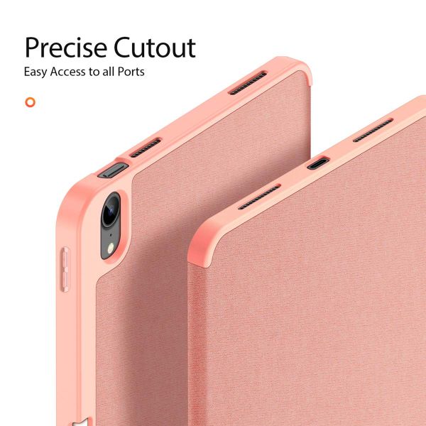 Dux Ducis Coque tablette Domo iPad 10 (2022) 10.9 pouces - Rose