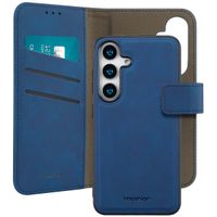 imoshion Etui de télephone luxe 2-en-1 amovible Samsung Galaxy S25 - Bleu