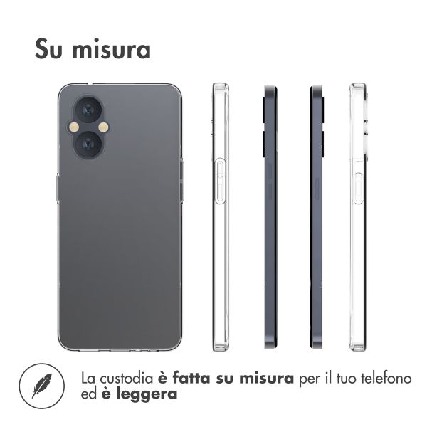 Accezz Coque Clear Oppo Reno8 Lite - Transparent