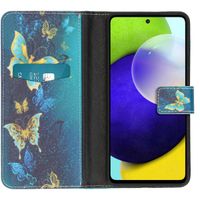 imoshion Coque silicone design Samsung Galaxy A53 - Blue Butterfly