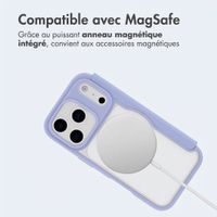 imoshion Bookcase transparente avec MagSafe Apple iPhone 17 Pro Max - Lilas