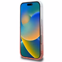 Guess Coque MagSafe IML Glitter Gradient Apple iPhone 16 Pro Max - Pink