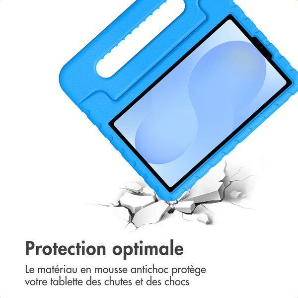 imoshion Coque kidsproof avec poignée Samsung Galaxy Tab A7 Lite - Bleu
