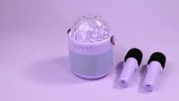imoshion Sing & Shine Karaoke Set - Enceinte et 2 micros - Lavender Lilac