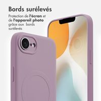 imoshion Coque Couleur avec MagSafe Apple iPhone 16e - Violet