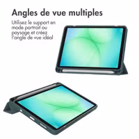 imoshion Coque tablette rigide Trifold Samsung Galaxy Tab A11 Plus - Vert