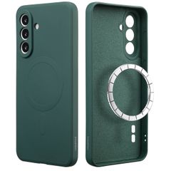 imoshion Coque Couleur avec MagSafe Samsung Galaxy A56 - Vert foncé