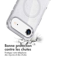 imoshion Coque Pailletée avec MagSafe Apple iPhone Air - Transparent