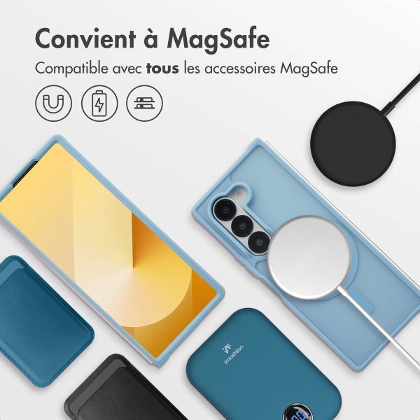 imoshion Coque Color Guard avec MagSafe Samsung Galaxy Z Fold 6 - Bleu clair