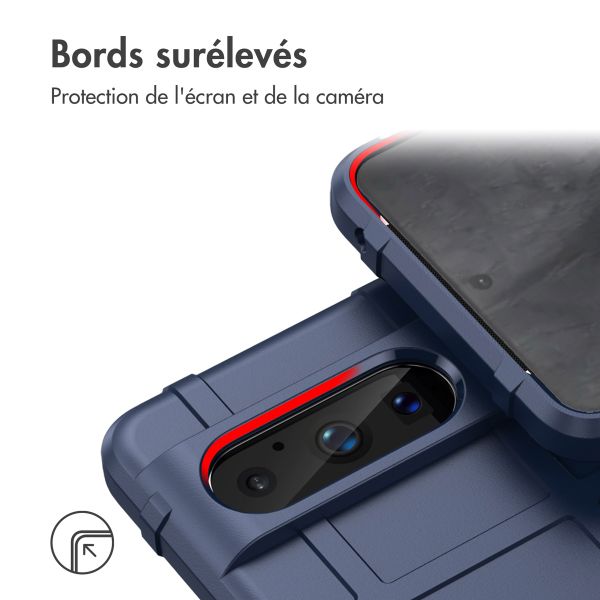 imoshion Coque Rugged Shield Google Pixel 8 Pro - Bleu foncé