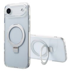 Accezz Coque Ring Stand avec MagSafe Apple iPhone Air - Transparent
