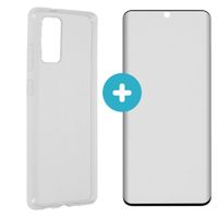 imoshion Coque + protecteur d’écran Premium Samsung Galaxy S20 Plus - Transparent