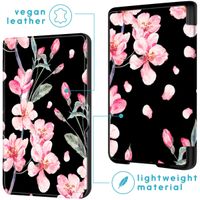 imoshion Étui de liseuse portefeuille design Slim Hard Tolino Shine 4 - Blossom