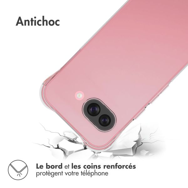 imoshion Shockproof Case Google Pixel 9A - Transparent