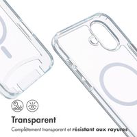 imoshion Coque MagSafe avec cordon amovible Apple iPhone 16 Plus - Transparent