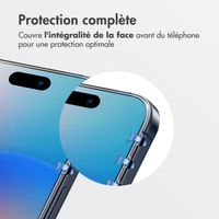 Accezz Protecteur d’écran en verre trempé + Applicateur Apple iPhone 17 Pro Max