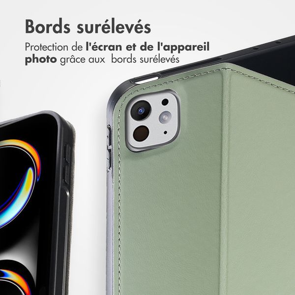 Accezz Coque tablette Classic Apple iPad Pro 11 (2025) M5 / (2024) M4 - Vert