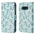 imoshion ﻿Étui de téléphone portefeuille Design Samsung Galaxy S10e - Blue Flowers