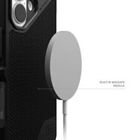 UAG Coque Metropolis LT MagSafe iPhone 16 - Kevlar Black