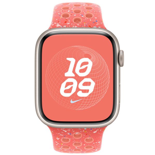 Apple Bracelet Nike Sport Apple Watch Series 1 t/m 11 / SE / Ultra (44/45/46/49 mm) - Taille M/L - Magic Ember