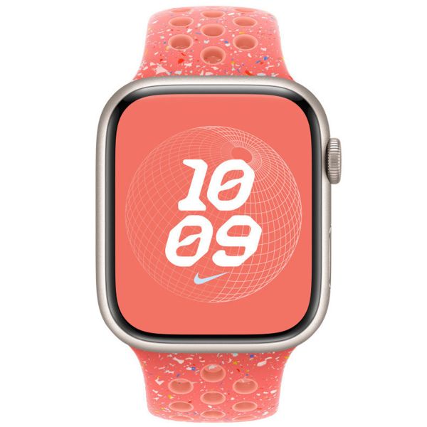 Apple Nike Sport Band Apple Watch Series 1 á 10 / SE / Ultra (2) (44/45/46/49 mm) - Taille M/L - Magic Ember