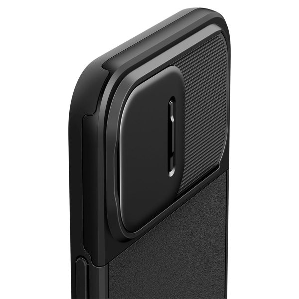 Spigen ﻿Optik Armor MagSafe iPhone 15 Pro Max - Noir