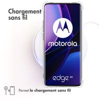 imoshion Shockproof Case Motorola Edge 40 - Transparent