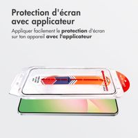 Accezz Protecteur d’écran en verre trempé + Applicateur Samsung Galaxy A56