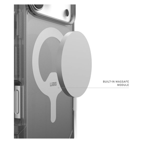 UAG Trooper coque arrière avec aimant Apple iPhone 17 Pro Max - Ash Clear