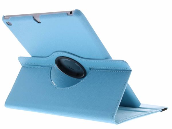 Coque tablette rotatif à 360° Apple iPad 6 (2018) 9.7 pouces / iPad 5 (2017) 9.7 pouces - Bleu clair