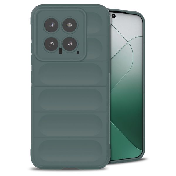 imoshion Coque arrière EasyGrip Xiaomi 14 - Vert foncé