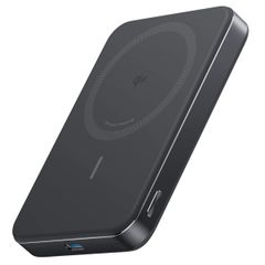 Anker MagGo Slim | Batterie externe 10.000 mAh - Compatible avec MagSafe et Qi2 - Noir