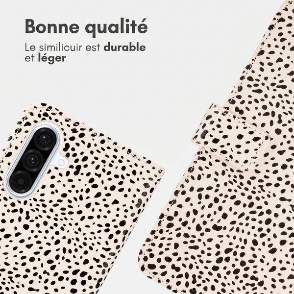 imoshion Étui de télephone portefeuille Design Samsung Galaxy A36 - Desert Dots