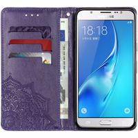 Etui de téléphone Mandala Samsung Galaxy J7 (2016)
