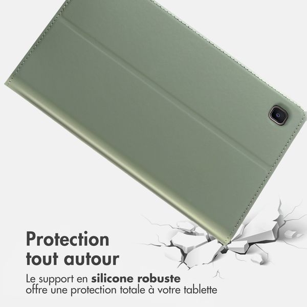 Accezz Coque tablette Classic Samsung Galaxy Tab S6 Lite (2020/2022/2024)  - Vert