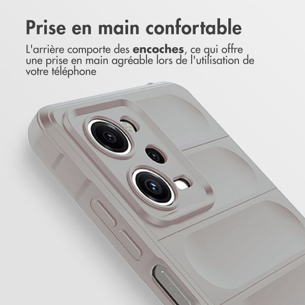 imoshion EasyGrip Backcover Xiaomi Redmi Note 12 Pro - Gris