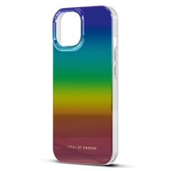 iDeal of Sweden Coque arrière Mirror iPhone 14 / 13 - Rainbow